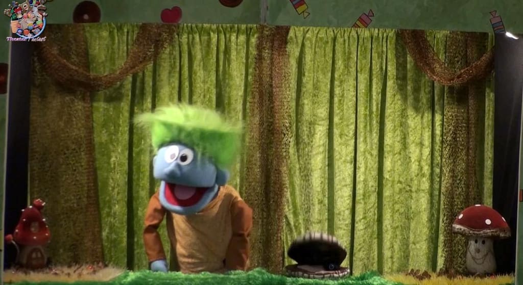 Poppenkast over dieren