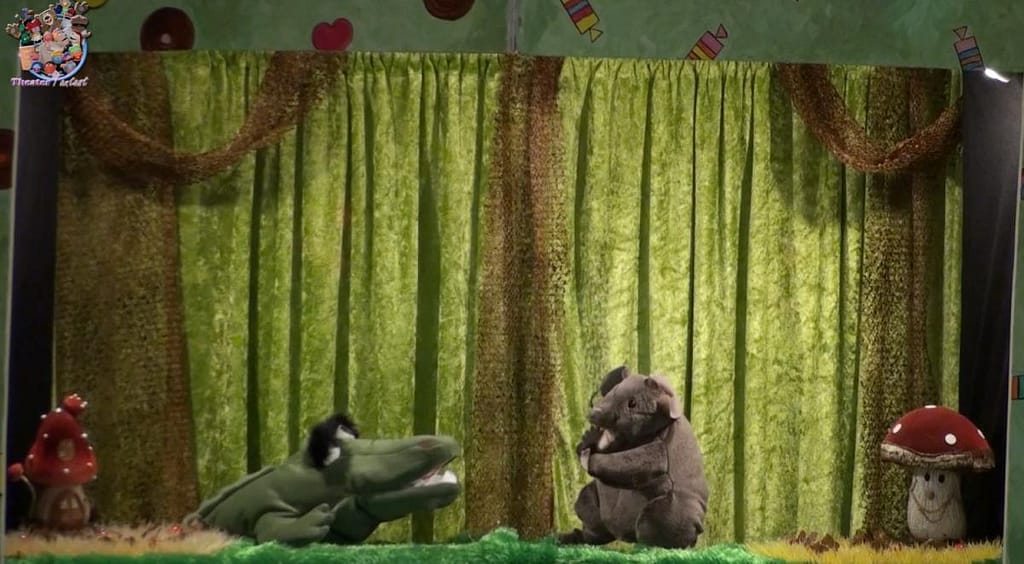 Poppenkast over dieren