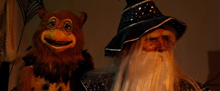 tovenaar poppenkastvoorstelling kinderboekenweek